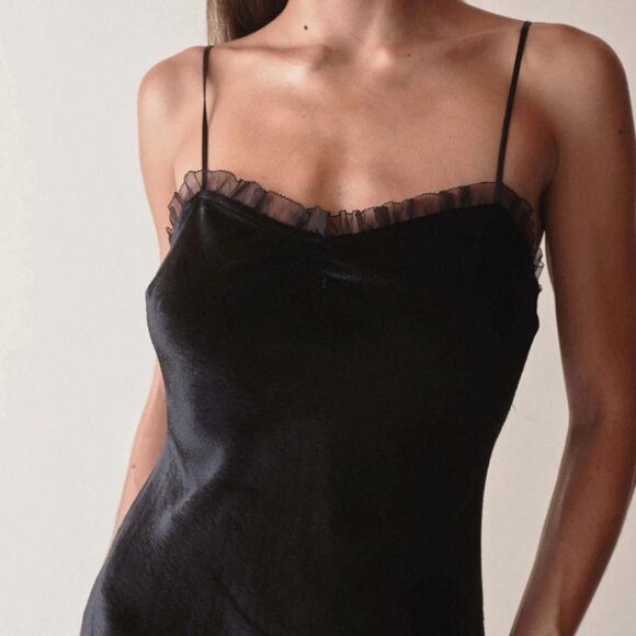 Calsi Dress - Rose Blush Black - Picture 6 of 8